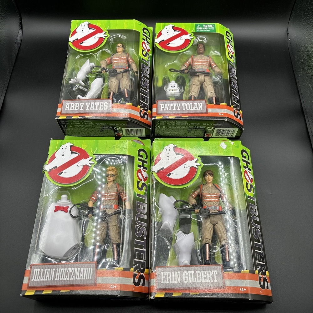 GHOSTBUSTERS BAF ROWAN SERIES FULL SET 6 INCH JILLIAN, PATTY, ABBY, AND ERIN